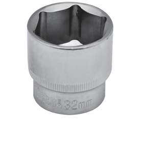 1/2" Drive Socket, DIN/ISO, 6-Point & 12-Point, Sallow & Deep,  SAE & Metric