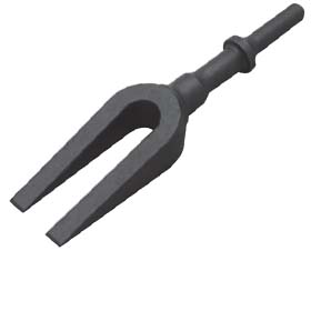 Ball Joint Separator 11/16", Tie Rod Separator, Pickle Fork Kit, Pneumatic Separating Fork, 0.401 Shank Air Hammer Bit
